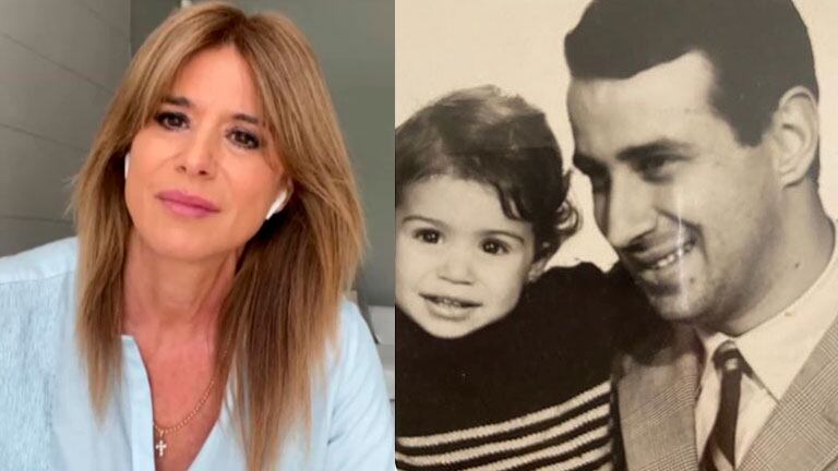 Flavia Palmiero recordó el triste y solitario final de su padre