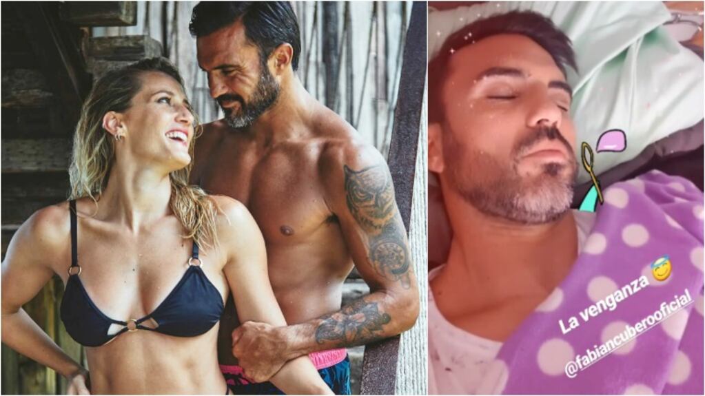 Mica Viciconte "escrachó" a Fabián Cubero en las redes