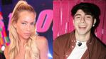 Nicole Neumann tuvo un acercamiento con Rusherking: el gesto que tuvo con la modelo en Los 8 escalones