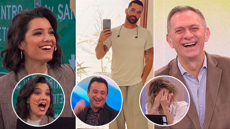 Pícara pregunta íntima de Jimena Grandinetti a Marcelo Bonelli tras ver una foto de Ricky Martin en pijama