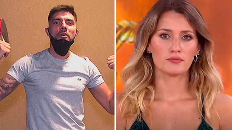 Tyago Griffo aseguró que se alegra porque se quedó Agustín Sierra y no por la salida de Mica Viciconte