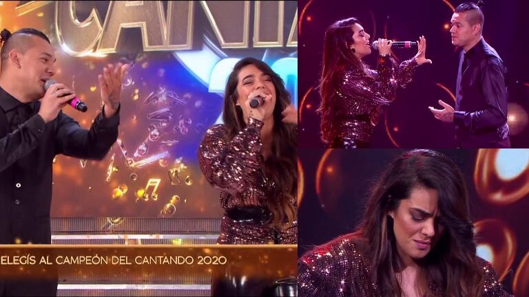 Ángela Leiva y Brian Lanzelotta fallaron en su performance en la final del Cantando: "Pedimos perdón a Los Pimpinela porque hicimos cualquier cosa"