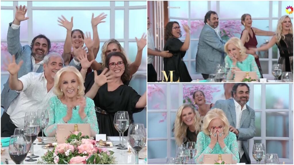 El divertido baile de los invitados de Mirtha Legrand que descontroló el almuerzo