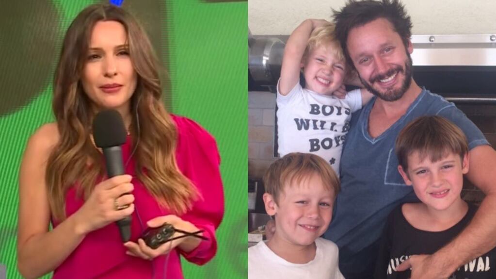 Pampita contó cómo se organiza con Benjamín Vicuña y sus hijos durante la cuarentena