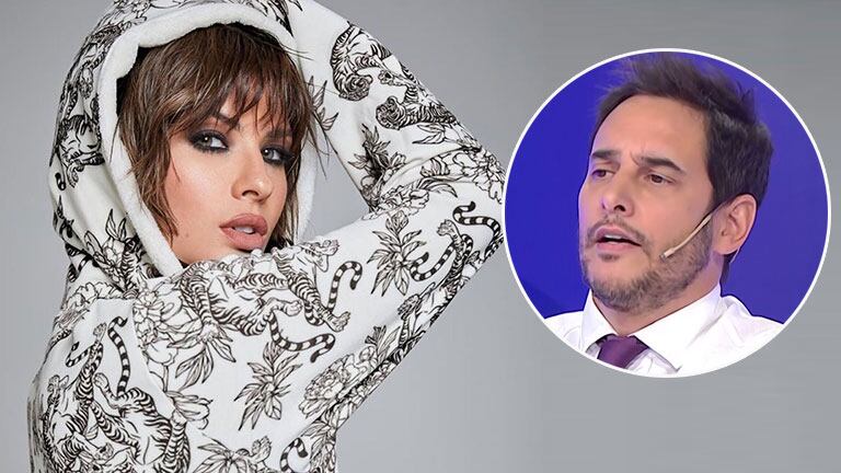 ¡Le bajó el pulgar! Filoso palito de Rodrigo Lussich a la China Suárez por su trato con la prensa