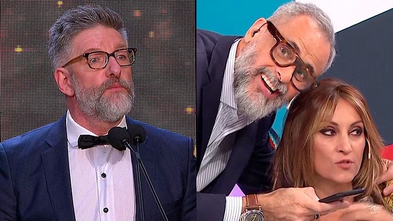 La reacción de Luis Novaresio cuando le preguntaron sobre su romántica dedicatoria
