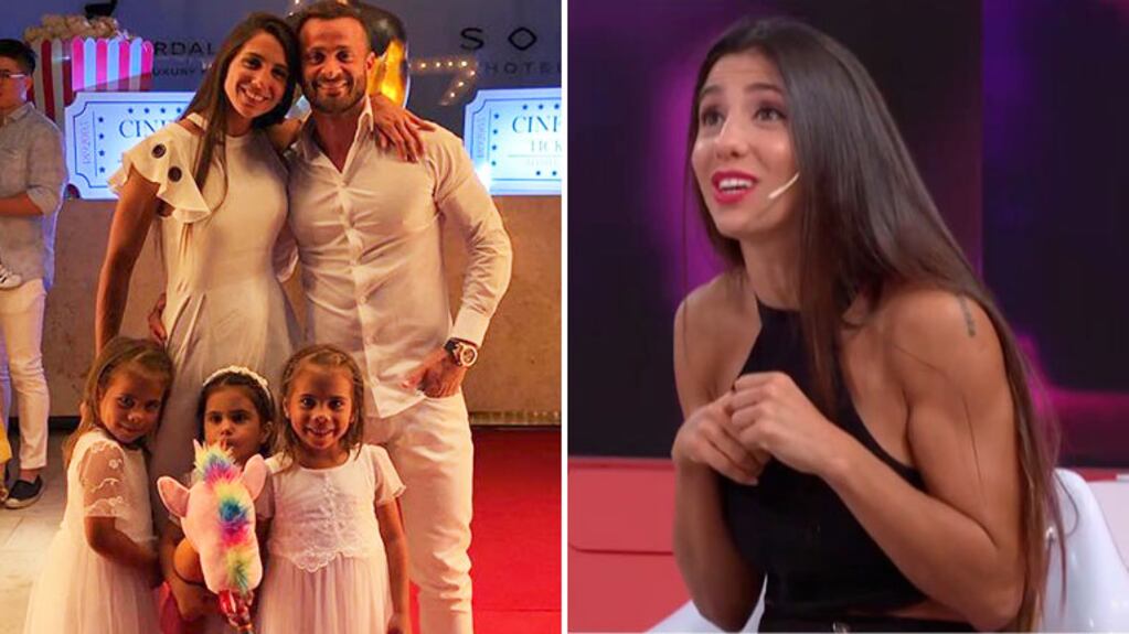 Cinthia Fernández reveló el truco de Martín Baclini para aguantar a sus tres hijas