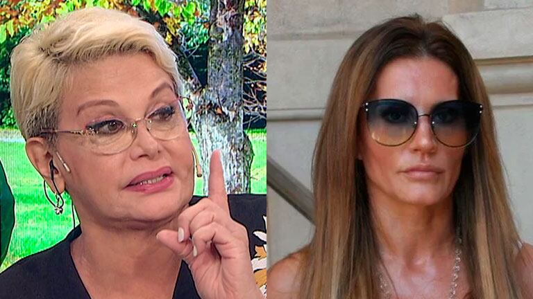 Carmen Barbieri recordó sus desencuentros con Natacha Jaitt
