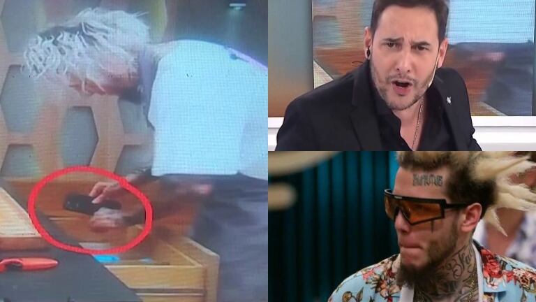 Rodrigo Lussich mostró una controvertida imagen de Alex Caniggia en MasterChef Celebrity que se filtró: "Otra truchada"