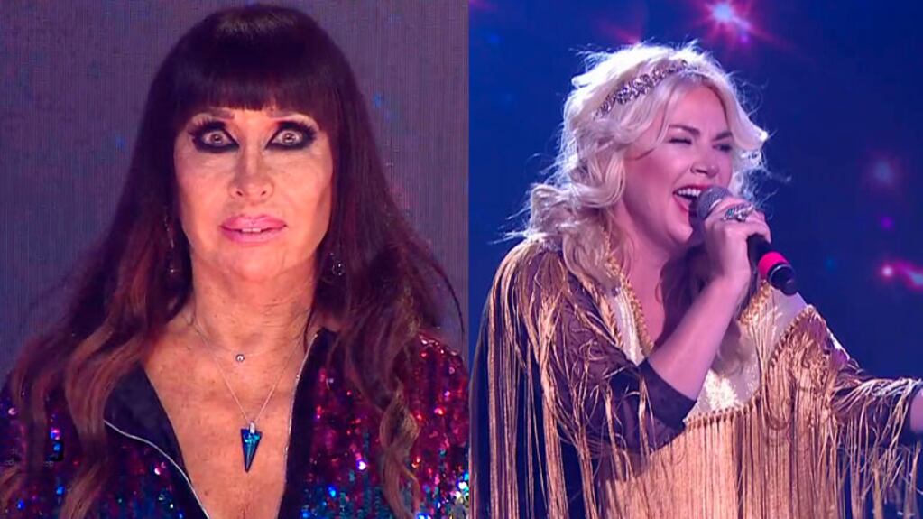 Moria Casán y un sorprendente gesto al escuchar a Esmeralda Mitre en Cantando 2020