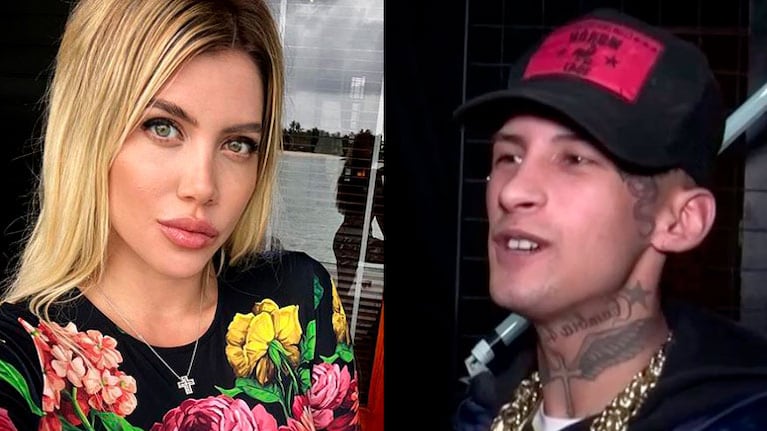 Explosiva versión de enojo de Wanda Nara con L-Gante