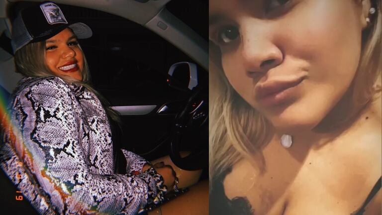 More Rial  y una selfie hot tras el escándalo con Facundo Ambrosioni: "Usame como una porno"