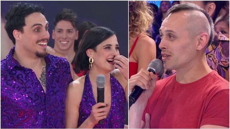 El coach de Flor Torrente y Nacho Saraceni volvió a mandar al frente a la pareja en el Súper Bailando
