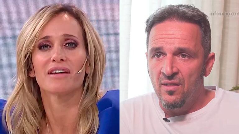 La irónica reacción de Julieta PRandi al hablar del descargo de Claudio Contardi en su contra