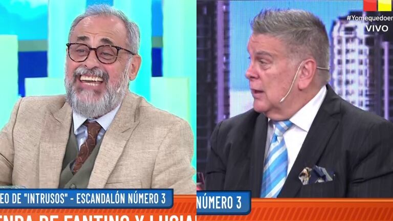 El palito de Rial al ver una nota con Ventura: "Che, pero ¿Ventura no se había operado la papada?"