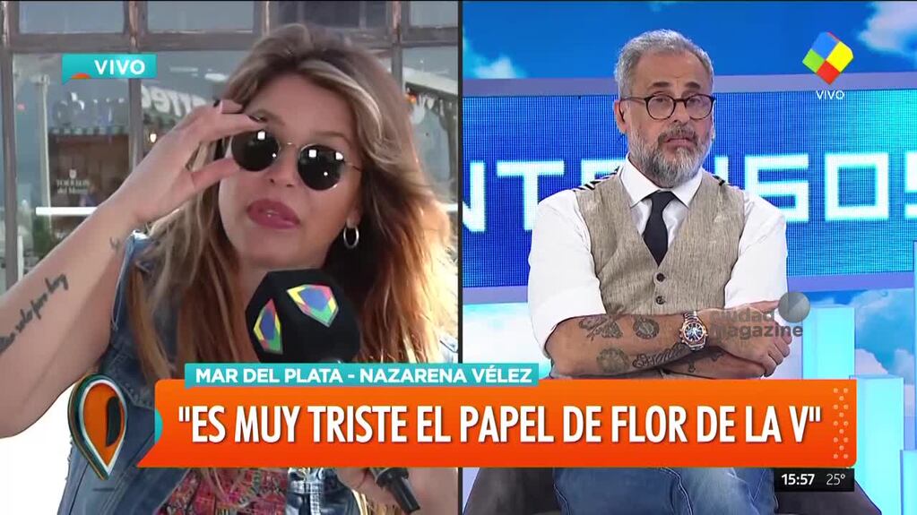 Nazarena Vélez, furiosa con Florencia de la Ve: "Yo no sé si está enamorada de Fede Bal, si tiene deseos sexuales o los cumple"