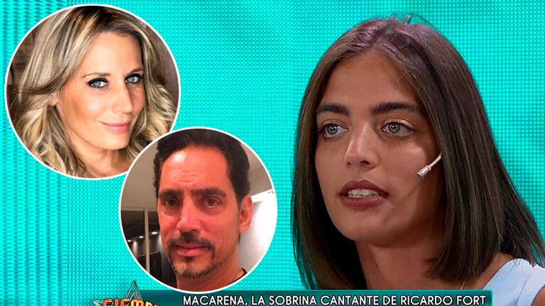 Macarena, la sobrina de Ricardo Fort, habló del noviazgo de su papá con Rocío Marengo y se postuló para el Bailando