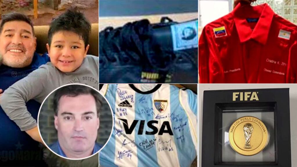 Mario Baudry denunció que 'le robaron' el contenedor de Maradona que era para Dieguito