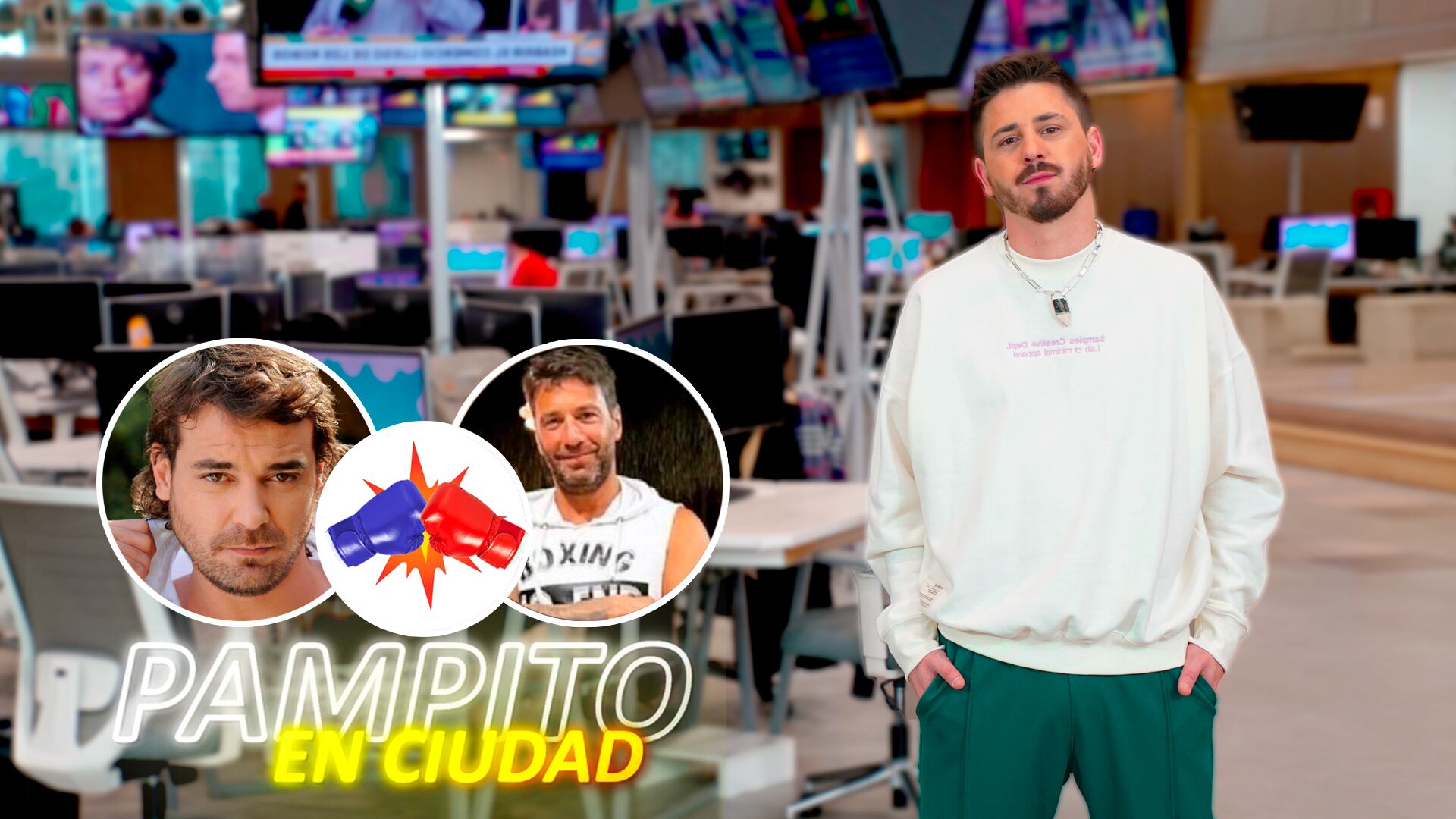 Pampito en Ciudad: Pedro Alfonso vs. Gustavo Conti