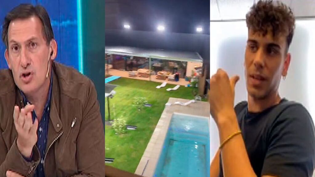 El Wandi explicó por qué se coló en la casa de Gran Hermano y Paulo Kablan lo cruzó en viv