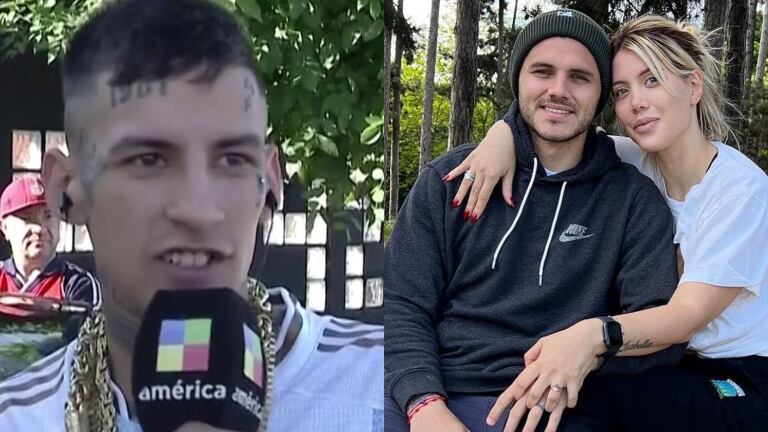 L-Gante se refirió a la foto de Wanda Nara y Mauro Icardi juntos en Turquía