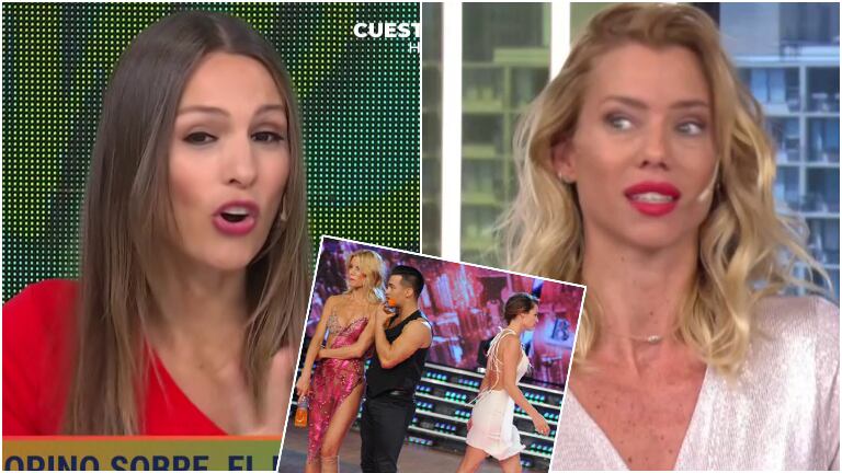Pampita, sobre la defensa de Nicole Neumann a Flor de la Ve: "Esto es un juego y mejor, me quedo callada"