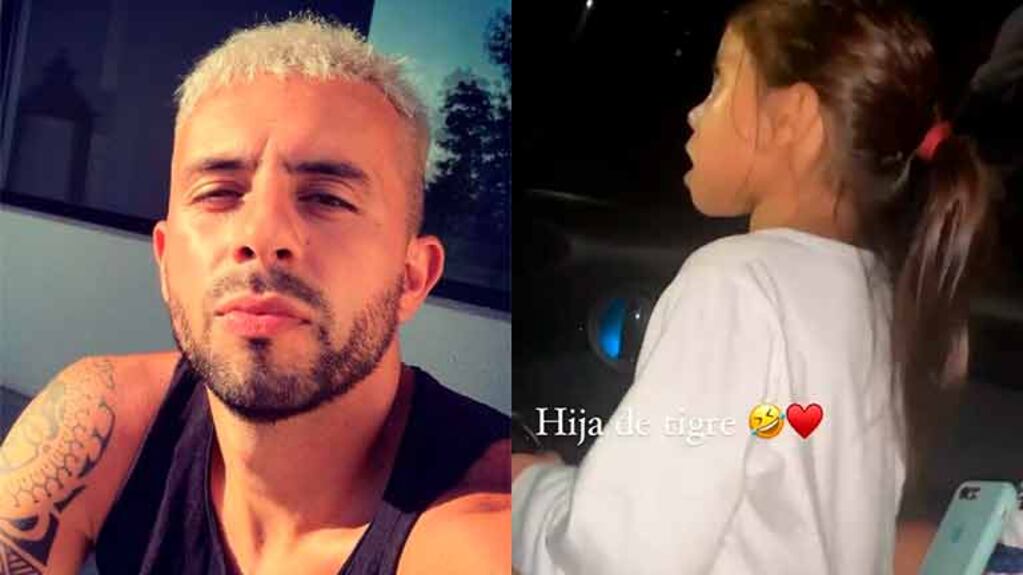 El video de la polémica de Matías Defederico manejando con una de sus hijas en el asiento de adelante y sin cinturón