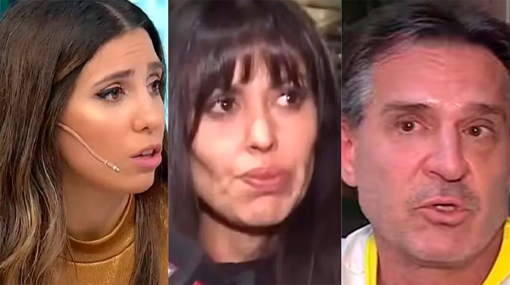 Cinthia Fernández, Pamela Sosa y Aníbal Lotocki
