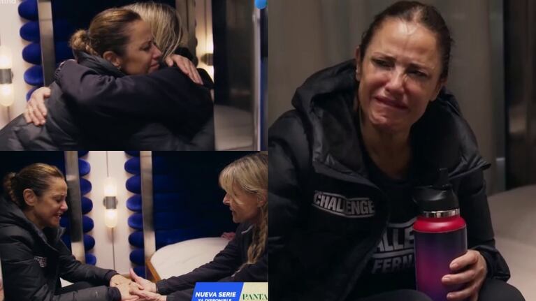 The Challenge: Fernanda Callejón rompió en llanto y Virginia Elizalde la contuvo