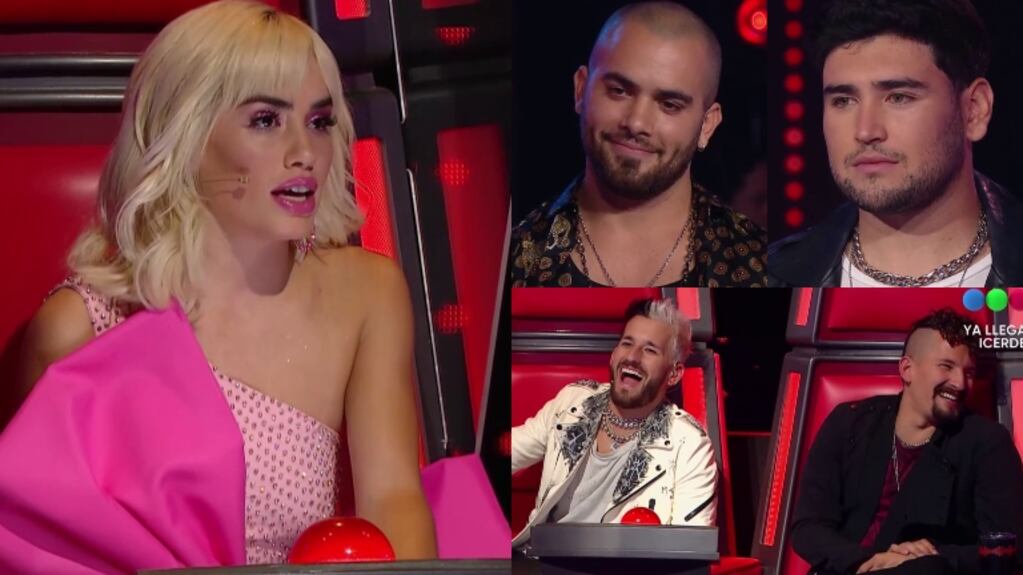 Lali Espósito y un pícaro comentario a Mau y Ricky al ver a dos de sus participantes de La Voz: "Recuerden que estoy soltera"