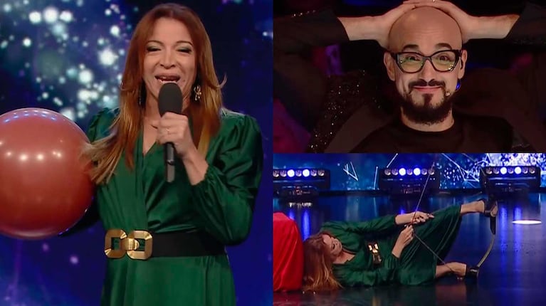La temenda caída de Lizy Tagliani en Got Talent Argentina