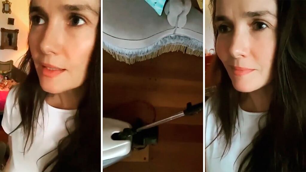 Natalia Oreiro debutó en Instagram: su divertido primer video mostrando la intimidad de su casa