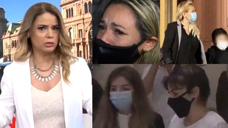 Marina Calabro, contra las hijas de Maradona y en defensa de Rocío Oliva y Verónica Ojeda