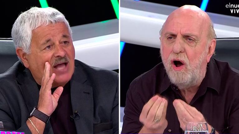 La picante discusión futbolera entre Tití Fernández y Horacio Pagani en Bendita