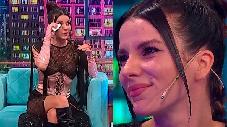Gimena Accardi se mostró emocionada después de hablar de su mamá, quien falleció de un cáncer terminal