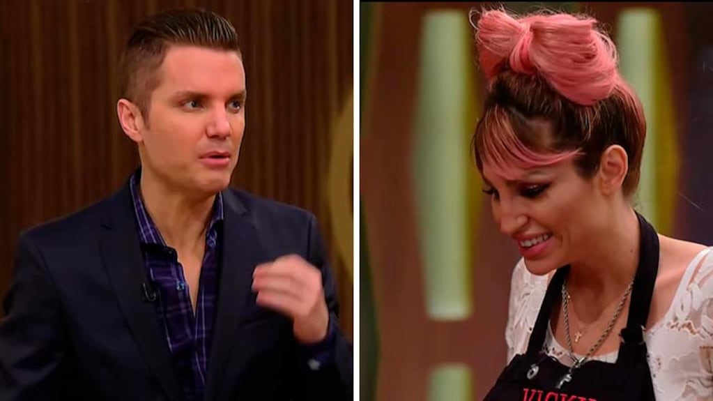 Santiago del Moro le llamó la atención a Vicky Xipolitakis en MasterChef Celebrity