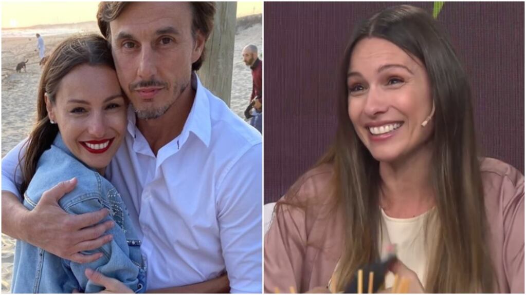 Pampita contó al aire cómo fue su primer Día de los enamorados con Roberto García Moritán: "Estaba de viaje con mis amigas y me tomé un vuelo para festejarlo con él"