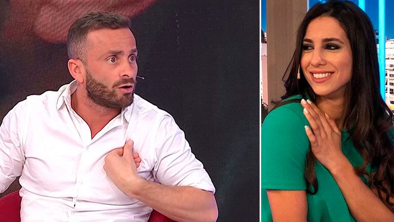 ¡Detallista! El consejo de Martín Baclini a Cinthia Fernández cuando la vio por primera vez a cara lavada