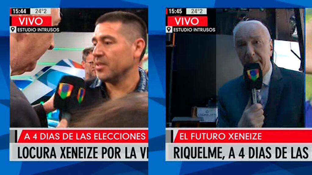 El desplante de Juan Román Riquelme a Mauro Viale y la indignación del periodista: “Qué tipo desagradable”