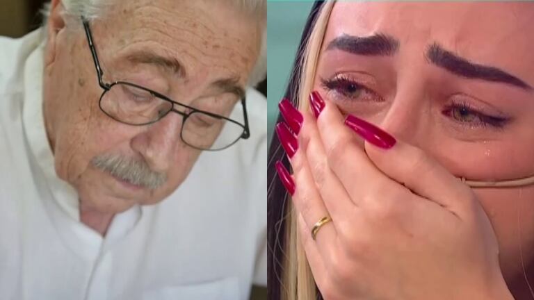 El llanto de Nicki Nicole al ver un video de su abuelo: "Me emociono porque hace mucho que no lo veo"