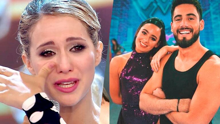 Flor Vigna rompió en llanto angustiada por tener que enfrentar a Nico Occhiato en la final del Bailando