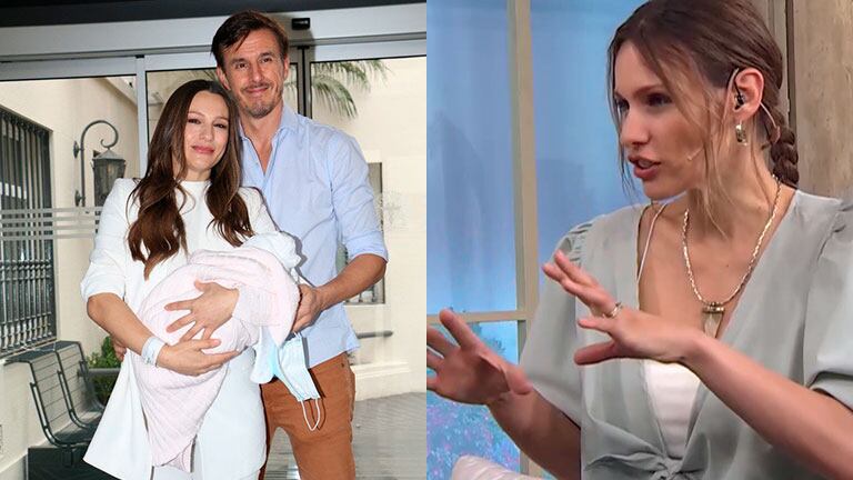 Pampita contó que Ana no duerme junto a ella ni a Roberto García Moritán 