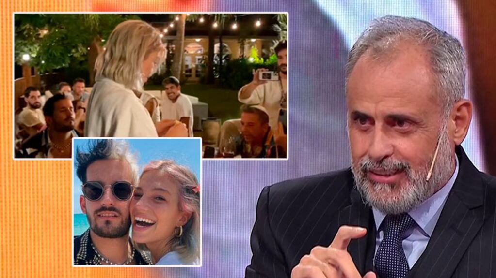 La pícara advertencia de Jorge Rial a Stefi Roitman tras la propuesta de casamiento que le hizo Ricky Montaner