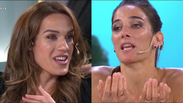 Mariana Genesio reveló una infidencia de Juana Viale en vivo: "Vos sos vegana, pero nos hiciste un asado increíble"