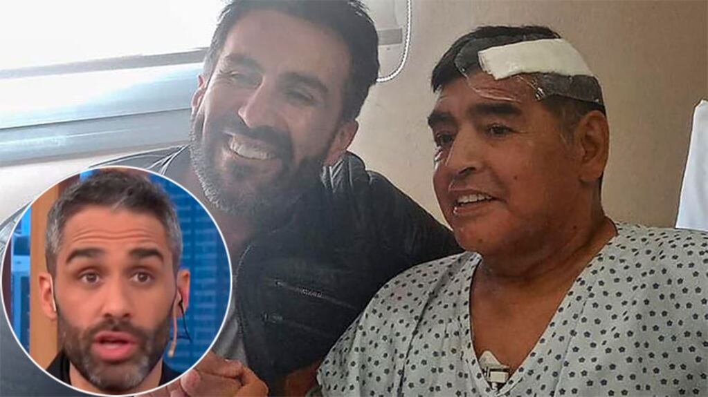 El Pollo Álvarez repudió la foto de Diego Maradona recién operado junto al médico que le hizo la cirugía