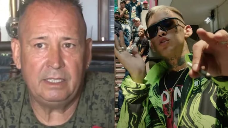 Fuertes declaraciones del papá de L-Gante sobre el barrio que frecuenta: “No va más”