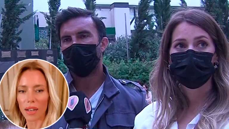 Fabián Cubero y Mica Viciconte ironizaron sobre la posibilidad de que Nicole Neumann los salude