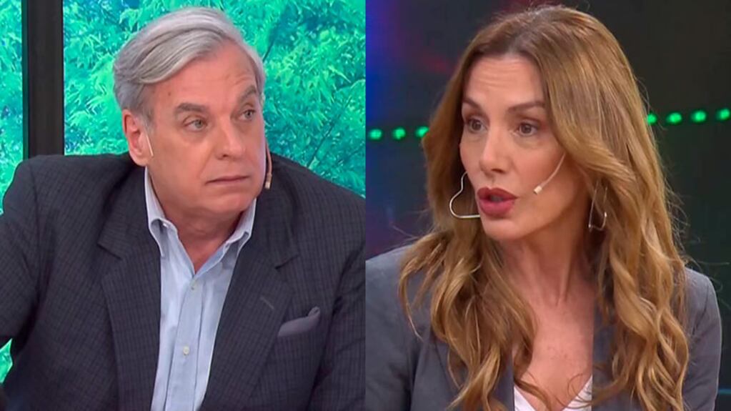 Viviana Saccone le paró el carro a Carlos Monti después de una pregunta acerca de la edad de sus exnovios