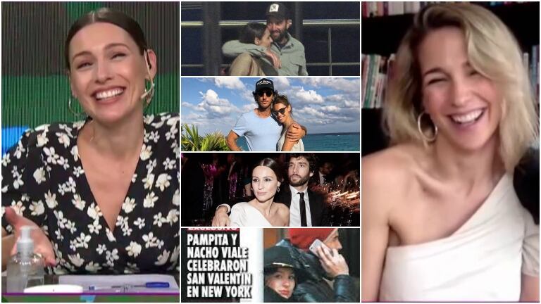 Pampita, divertida, sobre los romances que se inventa la prensa: "A mí, en general siempre le embocaron"