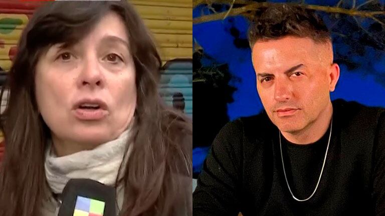 Edith Hermida lloró al responderle a Ángel de Brito y abandonó un movil en vivo